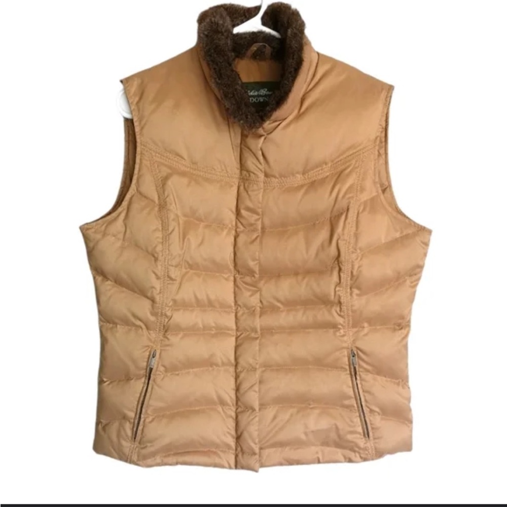 Eddie Bauer goose down puffer vest